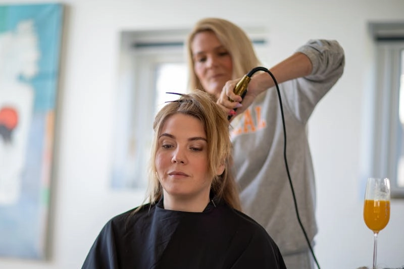 pose d'un lissage indien